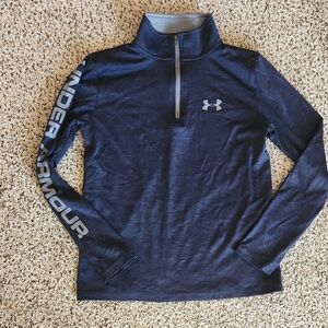 Under Armour Dark Blue Quarter-Zip Top